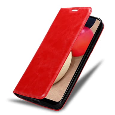 Samsung Galaxy A02s Skal Fodral Case (Röd)