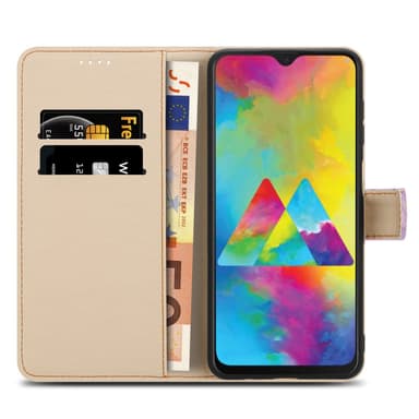 Samsung Galaxy M21 / M30s Plånboksfodral Skal (Lila)