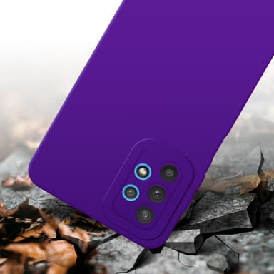 Samsung Galaxy A32 5G Skal Fodral Case (Lila)