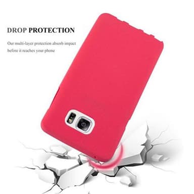 Skal Samsung Galaxy NOTE 5 Fodral Case (Röd)