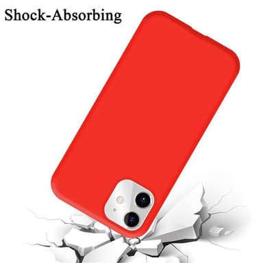 iPhone 11 Skal Fodral Case (Röd)