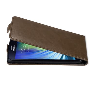 Samsung Galaxy A8 2015 Flipfodral Skal (Brun)