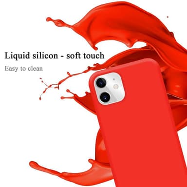 iPhone 11 Skal Fodral Case (Röd)