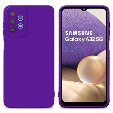 Samsung Galaxy A32 5G Skal Fodral Case (Lila)