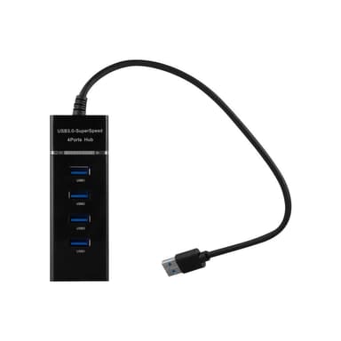 4-Ports USB 3.0 multi-gränssnitt plug & play