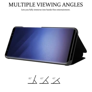 Samsung Galaxy S9 Plånboksfodral Skal (Svart)