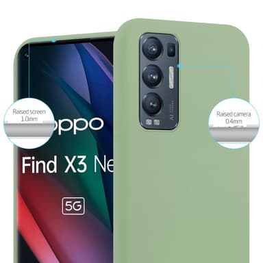 Skal Oppo FIND X3 NEO Fodral Case (Grön)