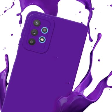 Samsung Galaxy A32 5G Skal Fodral Case (Lila)