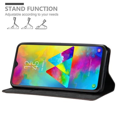 Samsung Galaxy M20 Skal Fodral Case (Brun)
