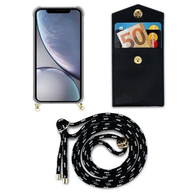 iPhone XR Skal Fodral Kedja (Svart)