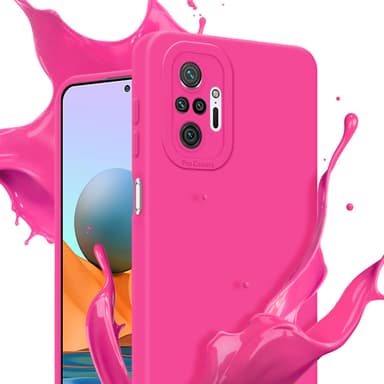 Xiaomi RedMi NOTE 10 PRO Skal Fodral Case (Rosa)