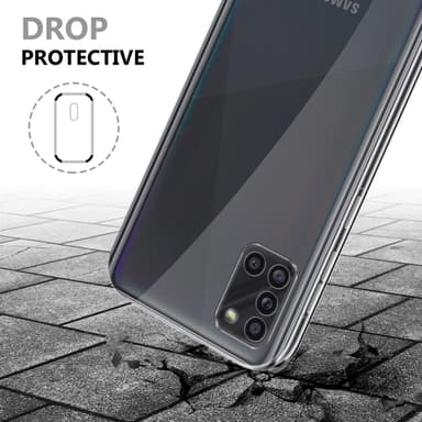 Skal Samsung Galaxy A31 Fodral Case (Transparent)
