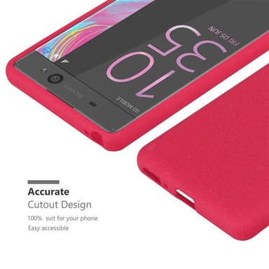 Skal Sony Xperia XA Fodral Case (Röd)
