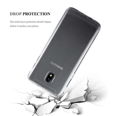 Samsung Galaxy J7 2018 Skal Fodral Case (Transparent)