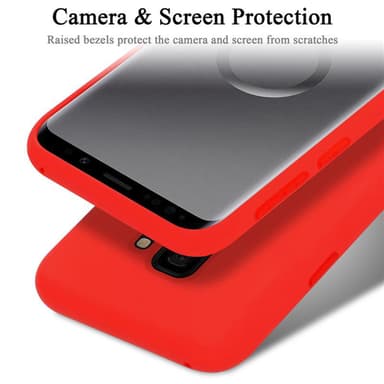 Samsung Galaxy S9 Skal Fodral Case (Röd)