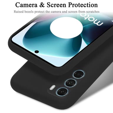 Motorola MOTO G200 5G Skal Fodral Case (Svart)