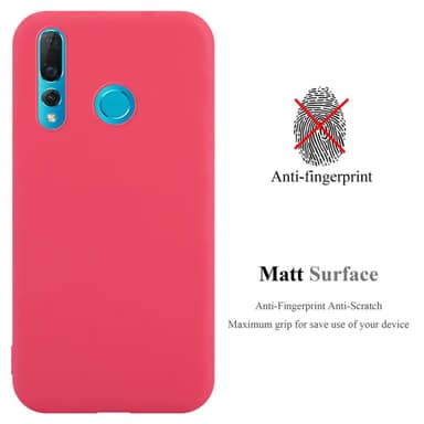 Skal Huawei NOVA 4 Fodral Case (Röd)