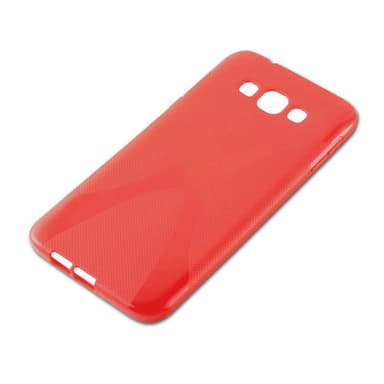 Samsung Galaxy A8 2015 Skal Fodral Case (Röd)