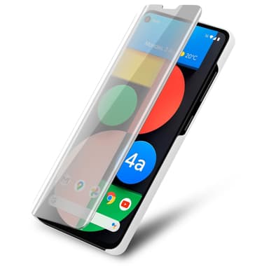 Google PIXEL 4A Plånboksfodral Skal (Silver)
