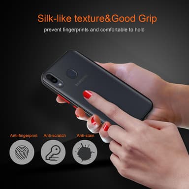 Samsung Galaxy M20 Skal Fodral Case (Transparent)