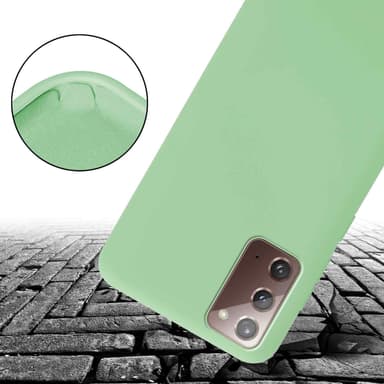 Samsung Galaxy NOTE 20 Skal Fodral Kedja (Grön)