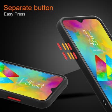 Samsung Galaxy M20 Skal Fodral Case (Transparent)