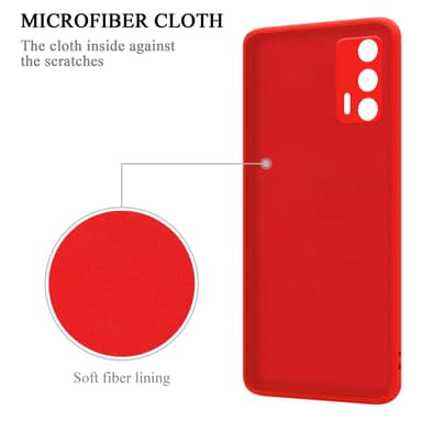 Skal Realme GT / GT Neo 2T / Q3 PRO Fodral Case (Röd)