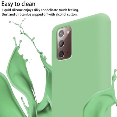 Samsung Galaxy NOTE 20 Skal Fodral Kedja (Grön)