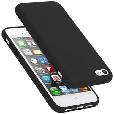 iPhone 5 / 5S / SE 2016 Skal Fodral Case (Svart)