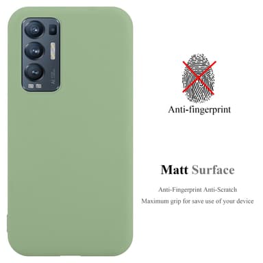 Skal Oppo FIND X3 NEO Fodral Case (Grön)