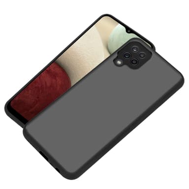 Samsung Galaxy A12 / M12 Skal Fodral Case (Svart)