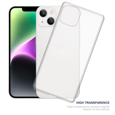 iPhone 14 Skal Fodral Case (Transparent)