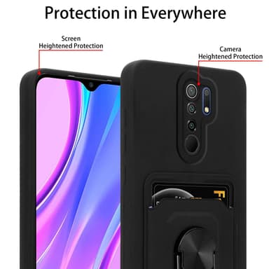 Xiaomi RedMi 9 Skal Fodral (Svart)