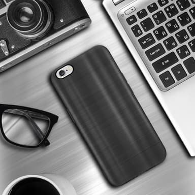 iPhone 6 / 6S Skal Fodral Case (Svwart)