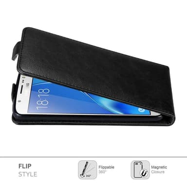 Samsung Galaxy J5 2016 Flipfodral Skal (Svart)