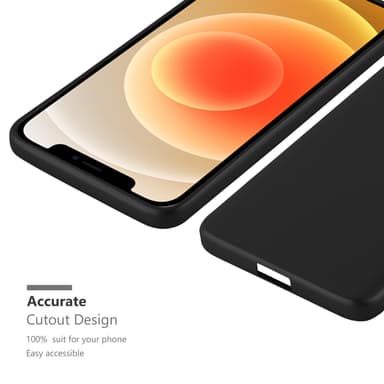 Skal iPhone 12 MINI Fodral Case (Svart)