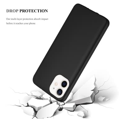 Skal iPhone 12 MINI Fodral Case (Svart)