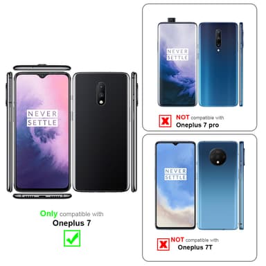OnePlus 7 Skal Fodral Case (Brun)
