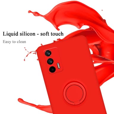 Skal Realme GT / GT Neo 2T / Q3 PRO Fodral Case (Röd)
