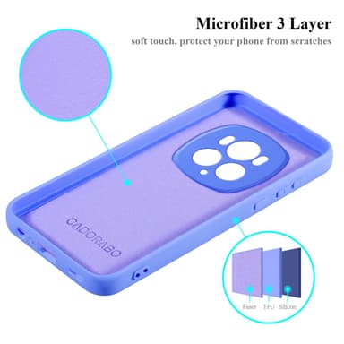 Honor Magic 6 Pro Skal Fodral Case (Lila)