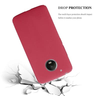 Motorola MOTO G5 Skal Fodral Case (Röd)