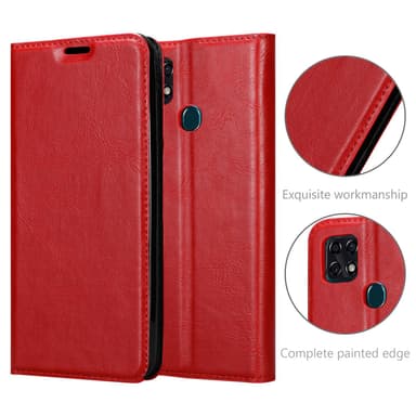 ZTE Blade 10 SMART Skal Fodral Case (Röd)