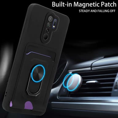 Xiaomi RedMi 9 Skal Fodral (Svart)