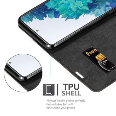 Samsung Galaxy S20 FE Skal Fodral Case (Brun)