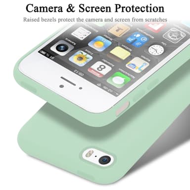 iPhone 5 / 5S / SE 2016 Skal Fodral Case (Grön)