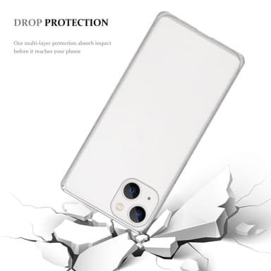 iPhone 14 Skal Fodral Case (Transparent)