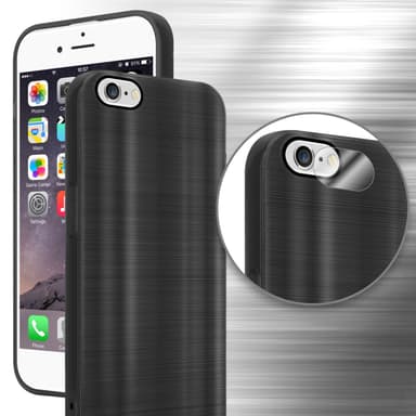 iPhone 6 / 6S Skal Fodral Case (Svwart)