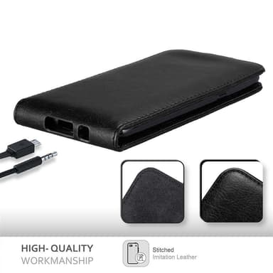 Samsung Galaxy J5 2016 Flipfodral Skal (Svart)
