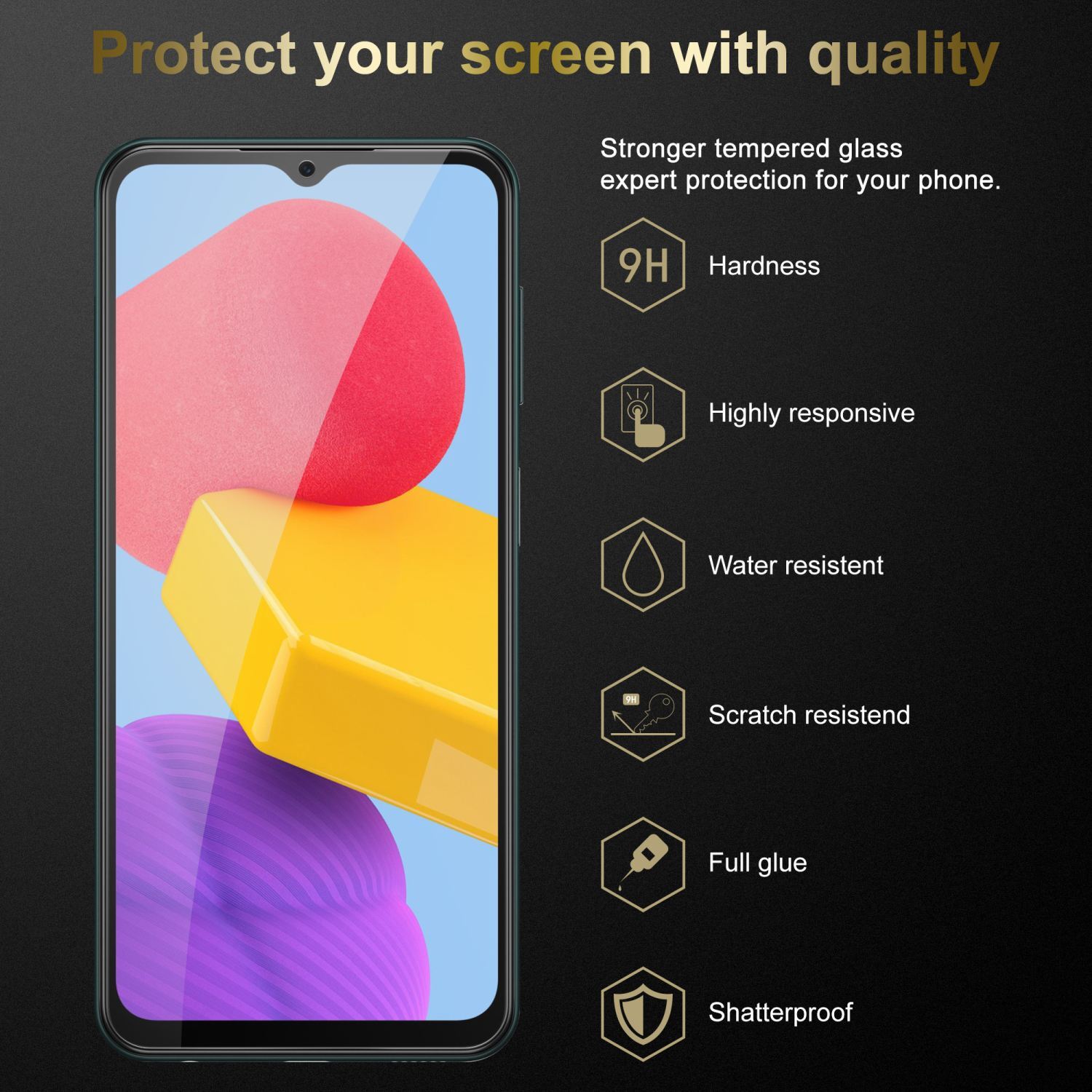 Samsung Galaxy M13 4G Skyddsglas Skyddsfilm Skärmskydd