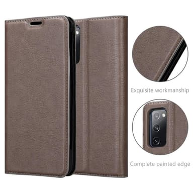 Samsung Galaxy S20 FE Skal Fodral Case (Brun)